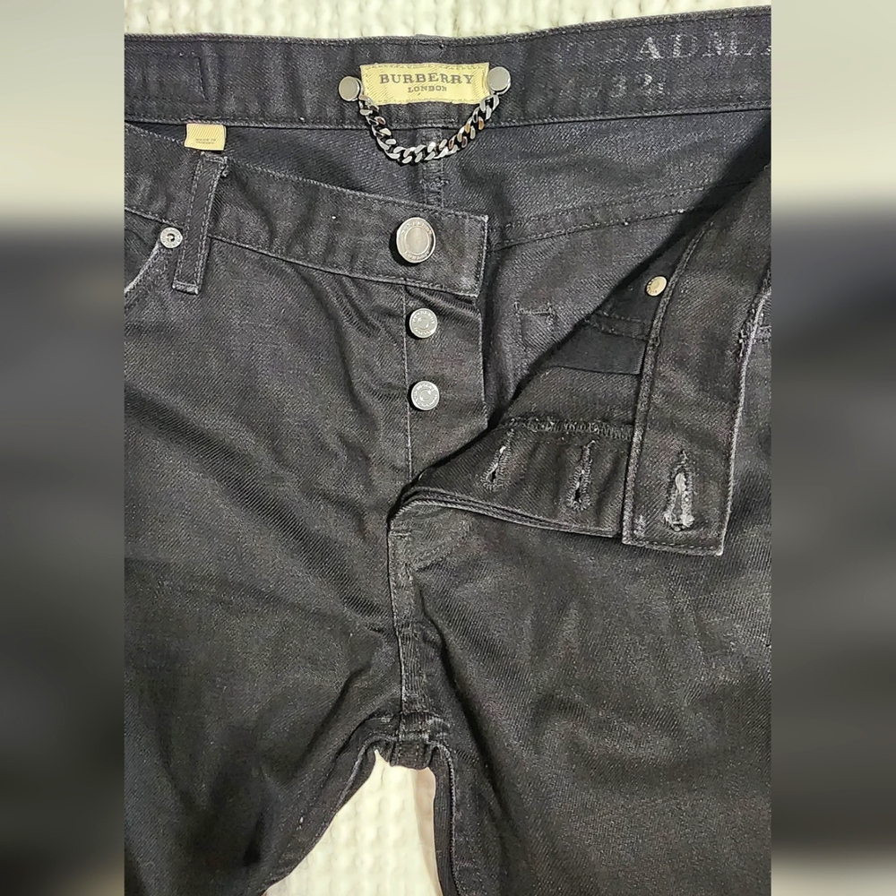 Burberry Men's Black Jeans